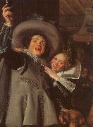 Frans Hals Young Man and Woman in an Inn France oil painting artist